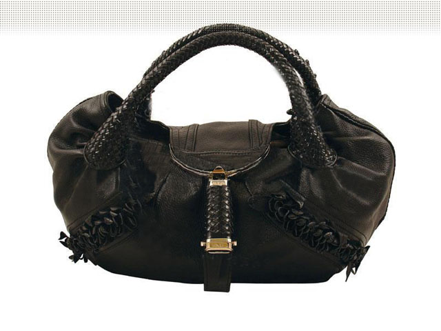 Fendi Spy Bag White And Ff Zucca And Braide  Fendi Spy Bag White And Ff Zucca And Braide